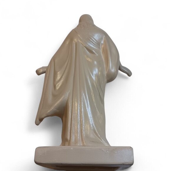 Vtg Risen Christ Stigmata Plaster Statue 10.5" - Picture 6 of 16